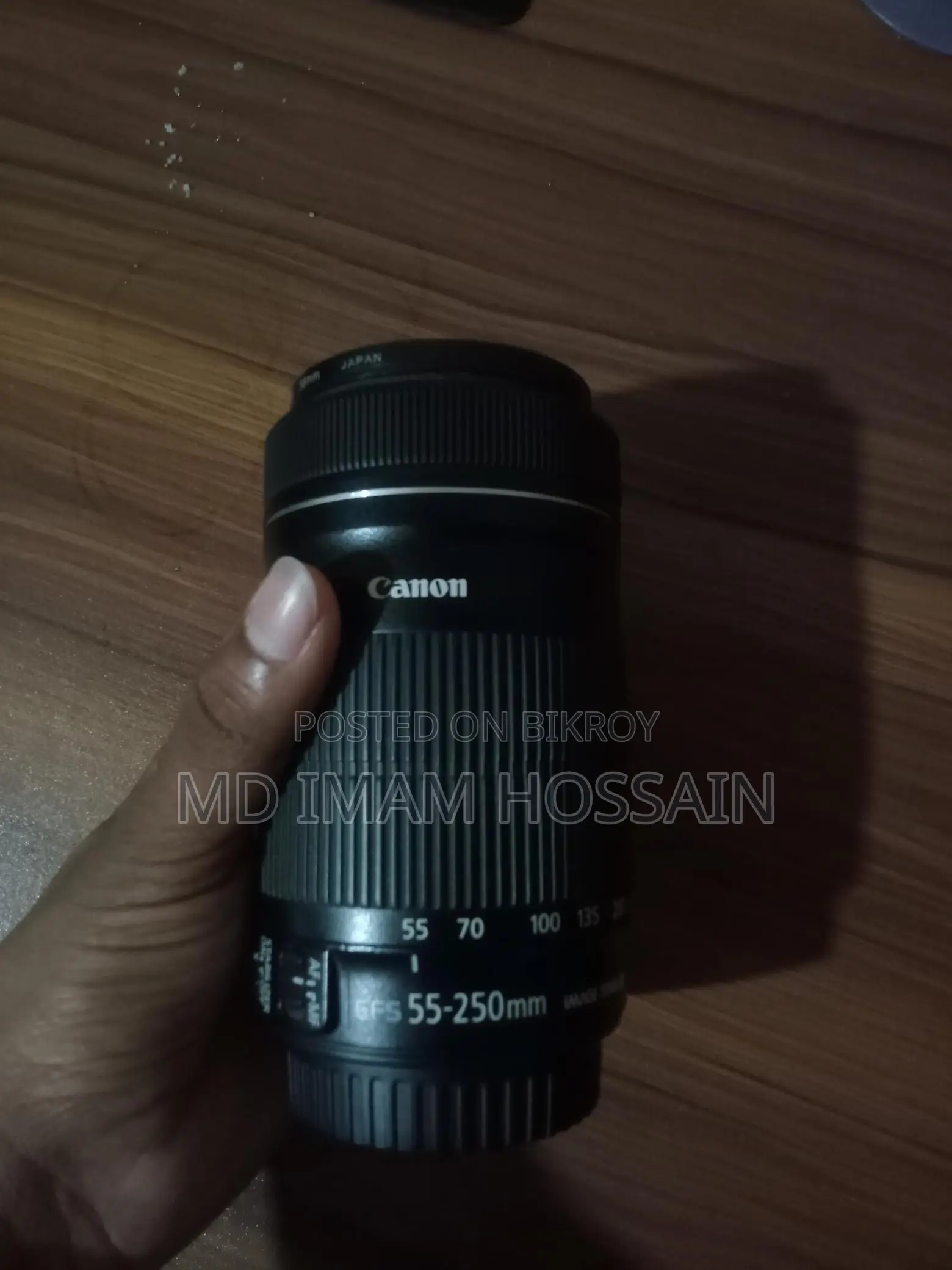 Canon 55-250mm Zoom Lens