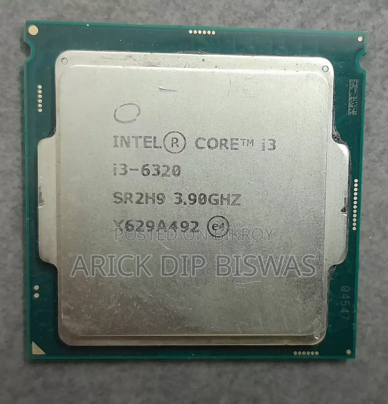 Core I3 6 Gen Processor