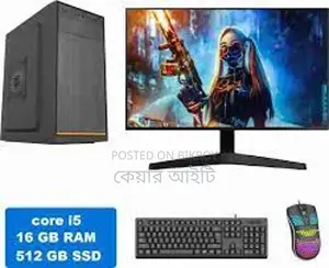 Computer Pc Core I5.4gen+dell 19'' Led/ Ram 8gb+hd 500gb