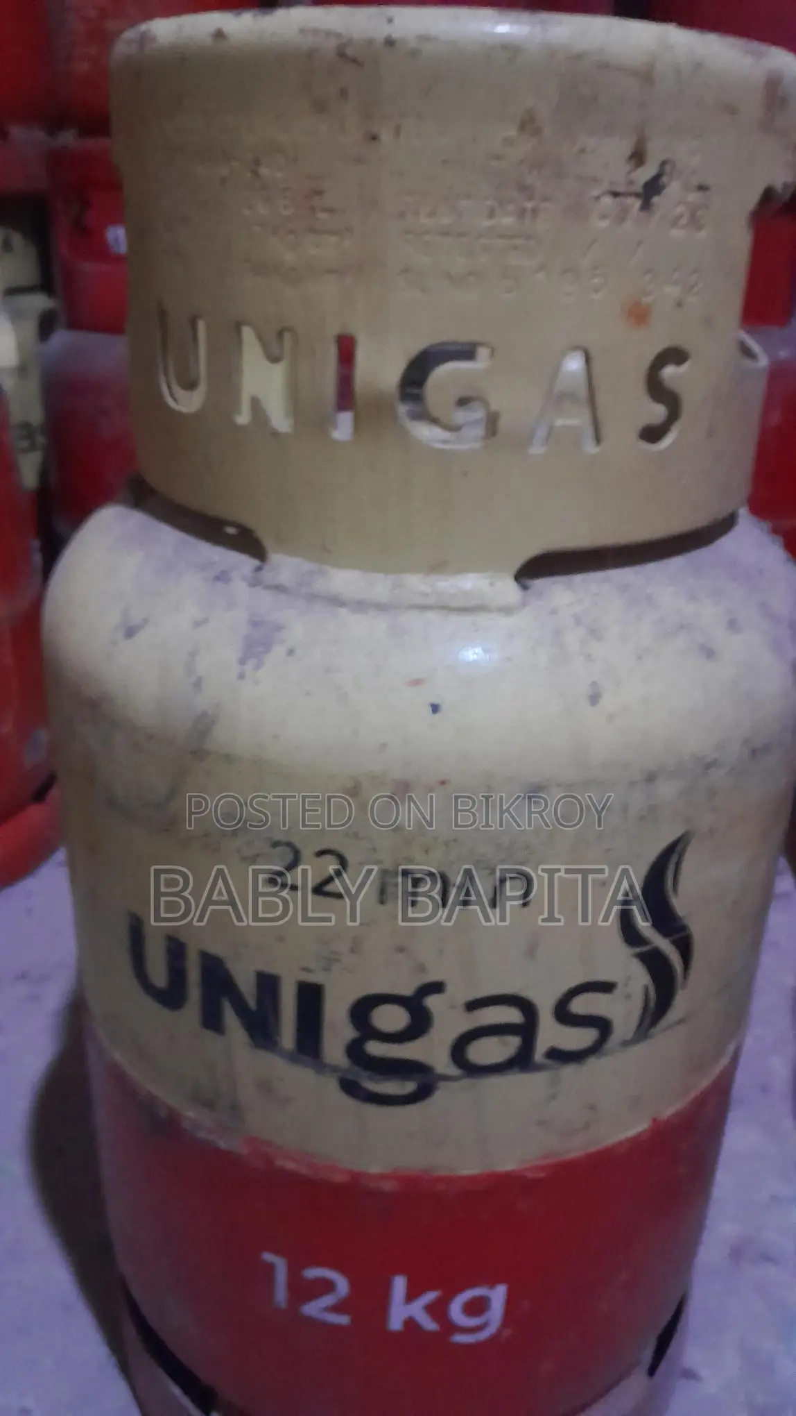 Empty Gas Cylinder for Sale
