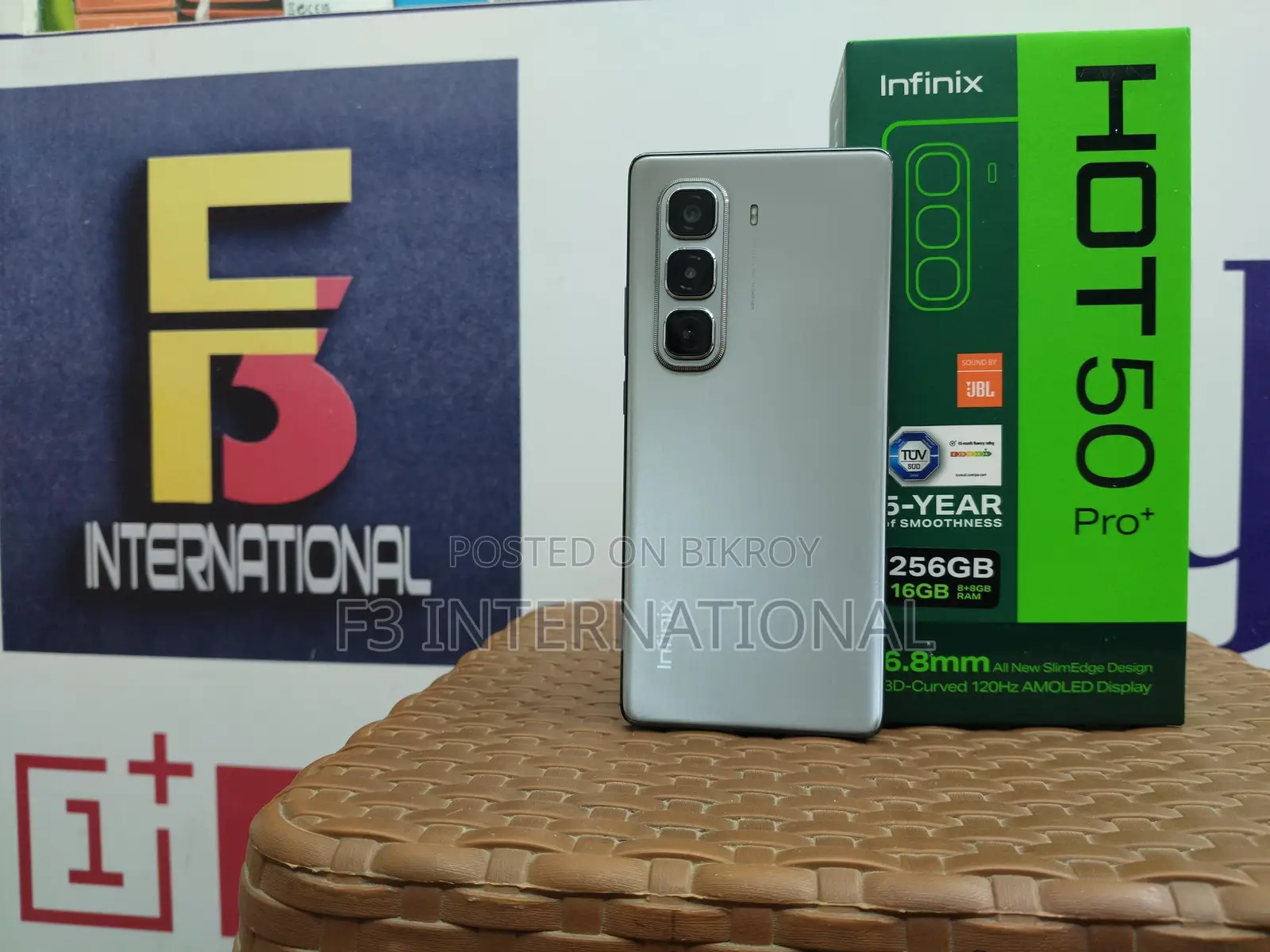 Infinix Hot 50 Pro+ 4G 256 GB Gray