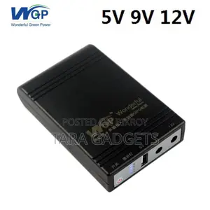 Wgp Mini Ups Input 12v Output 5/9/12v 10400mah