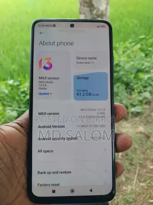 Xiaomi Redmi Note 11 (Used)