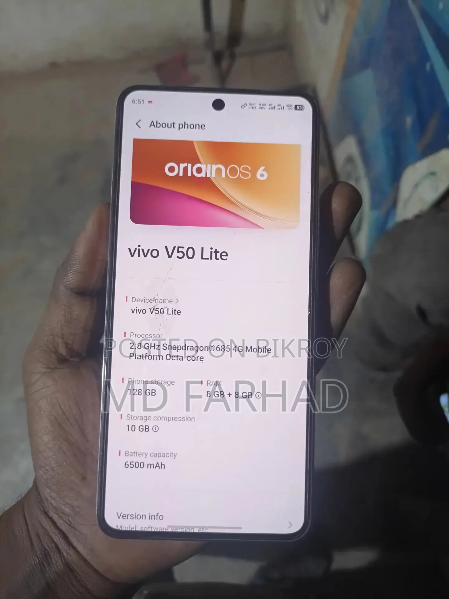 Vivo V50 (Used)