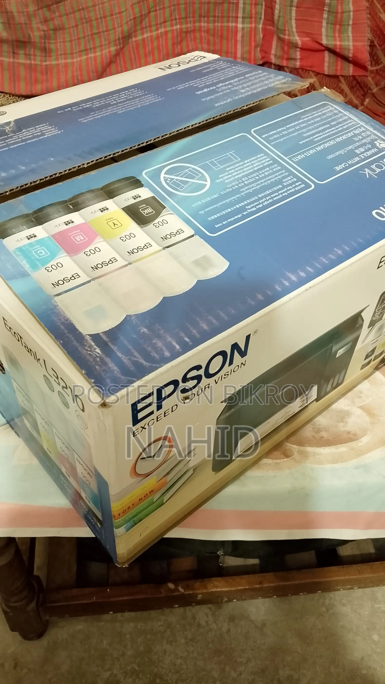 Epson Eco tank L3210_কেনার তারিখ::২০ নভেম্বর ২০২৫, একদম ফ্রেশ,