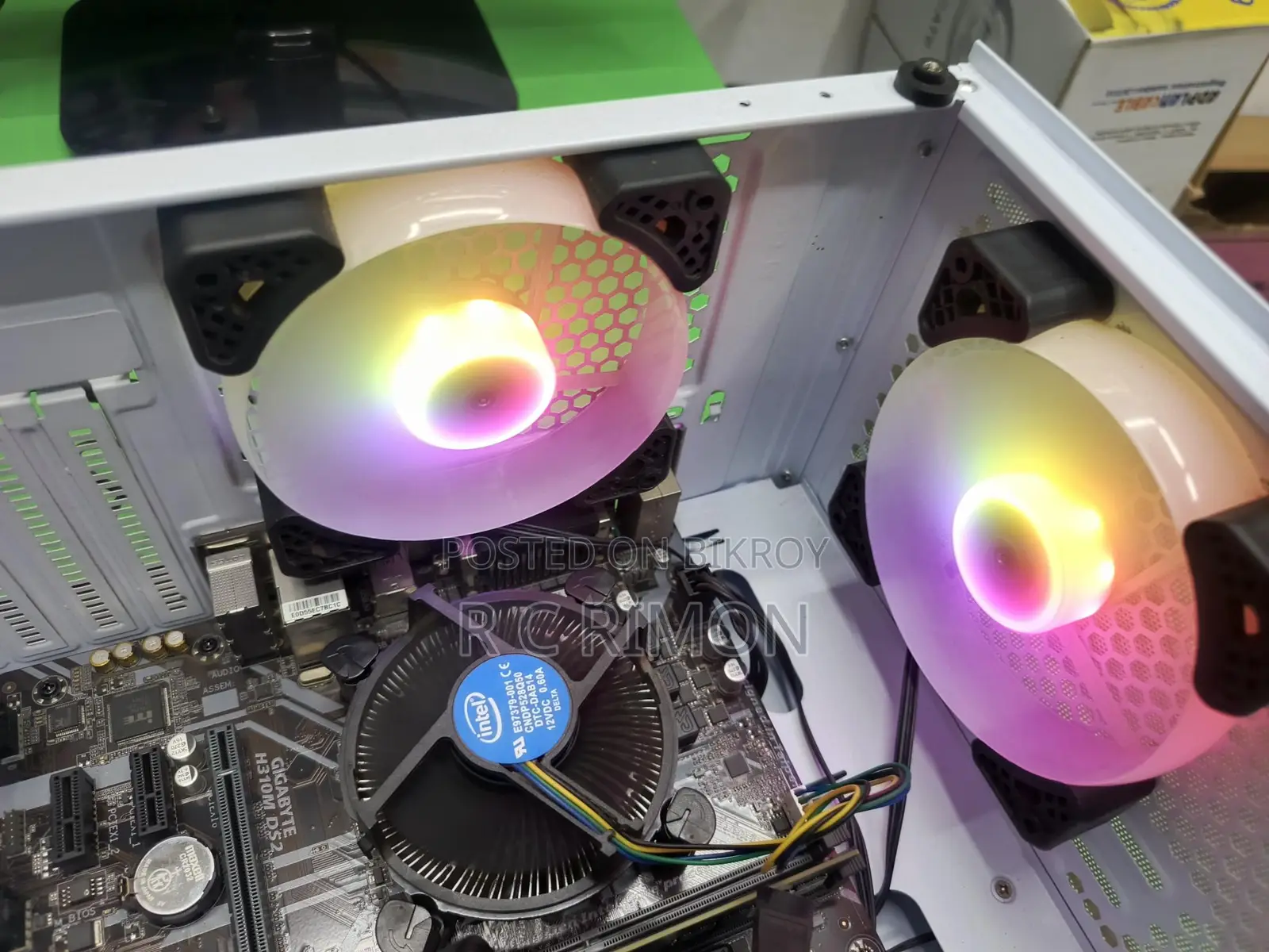 Motherboard Gigabyte 310: Processor 8th Gen i5: RAM DDR4 8GB: SSD 128: Gaming