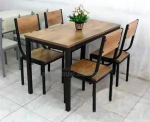 Iron Dining Table & Chair - 06