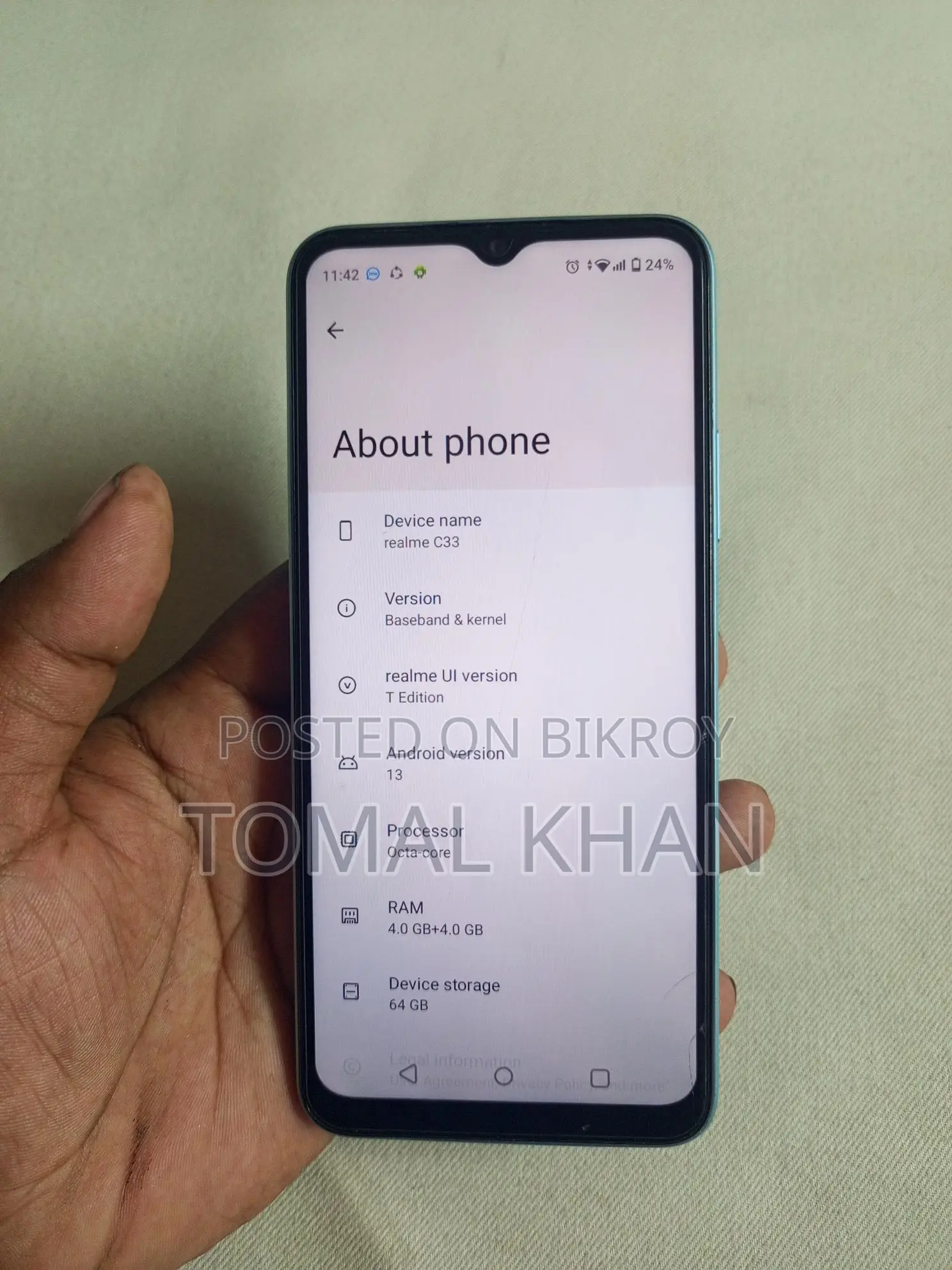Realme C33 (Used)