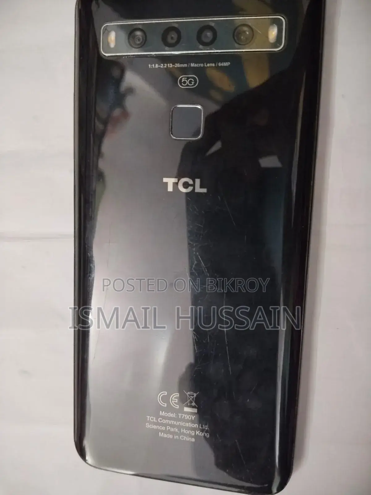 TCL 10 5G 128 GB Gray