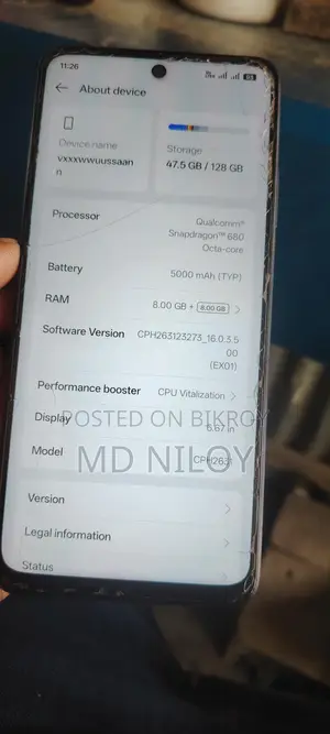 OPPO A60 8/128 (Used)