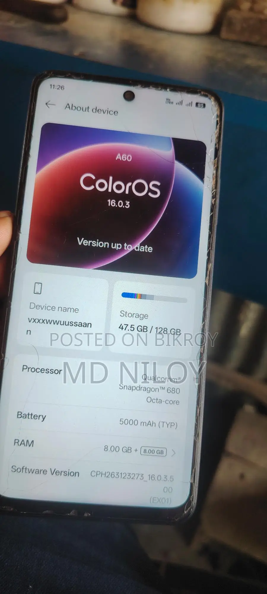 OPPO A60 8/128 (Used)