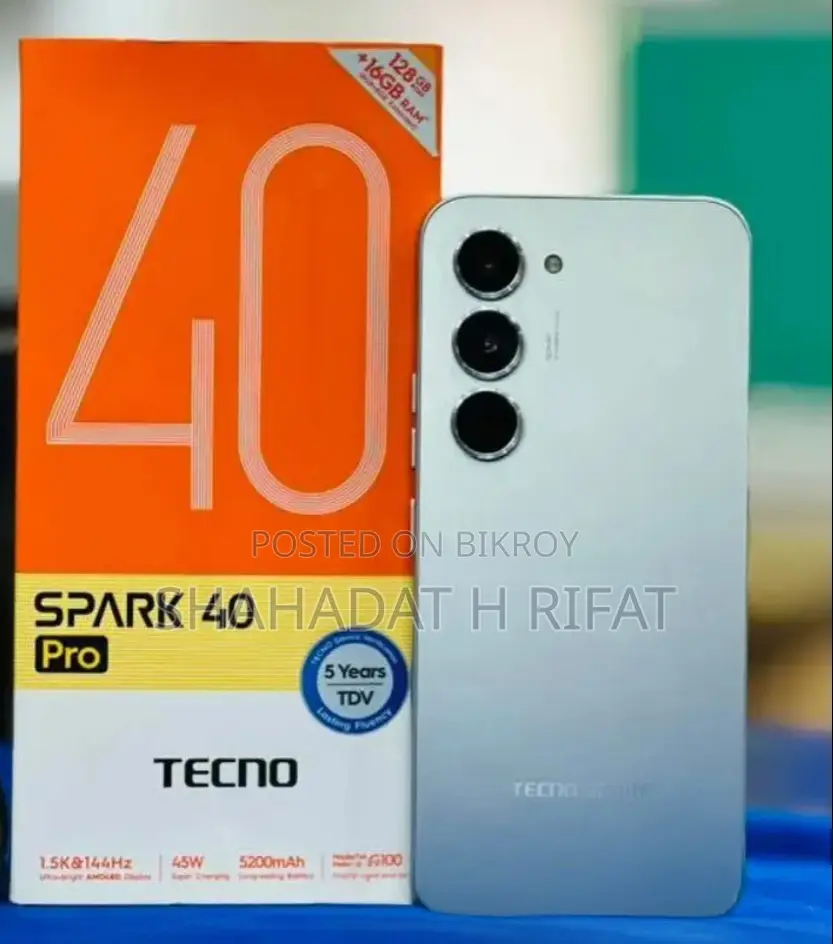 Tecno Spark 40 Pro (Used)