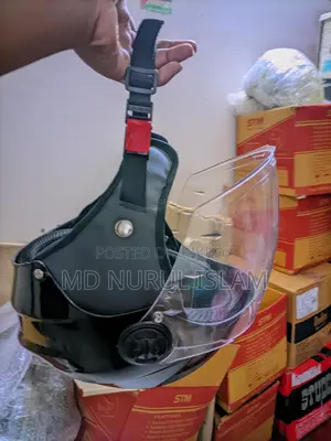 হাব ফেস হেলমেট কালো