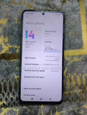Xiaomi 10i 5g . (Used)