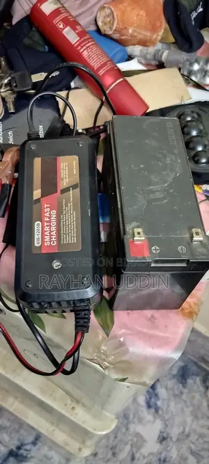 Battery with a Charger