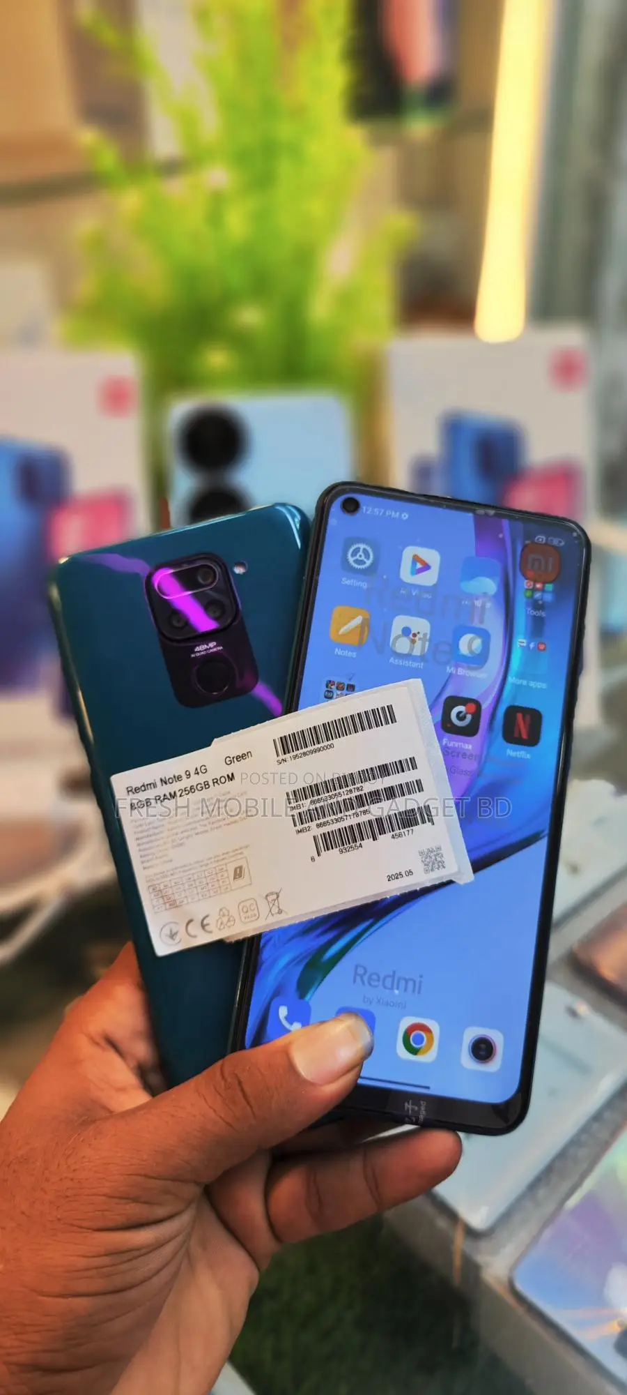 Xiaomi Redmi Note 9 128 GB Blue
