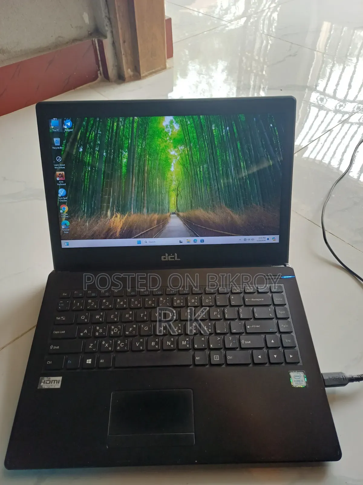 Laptop 4GB RAM Intel Core i3 1TB HDD
