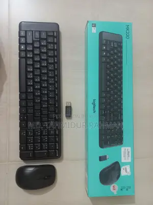 Logitech MK220 Wireless Keyboard & Mouse Combo – ফুল ফ্রেশ, কম দামে