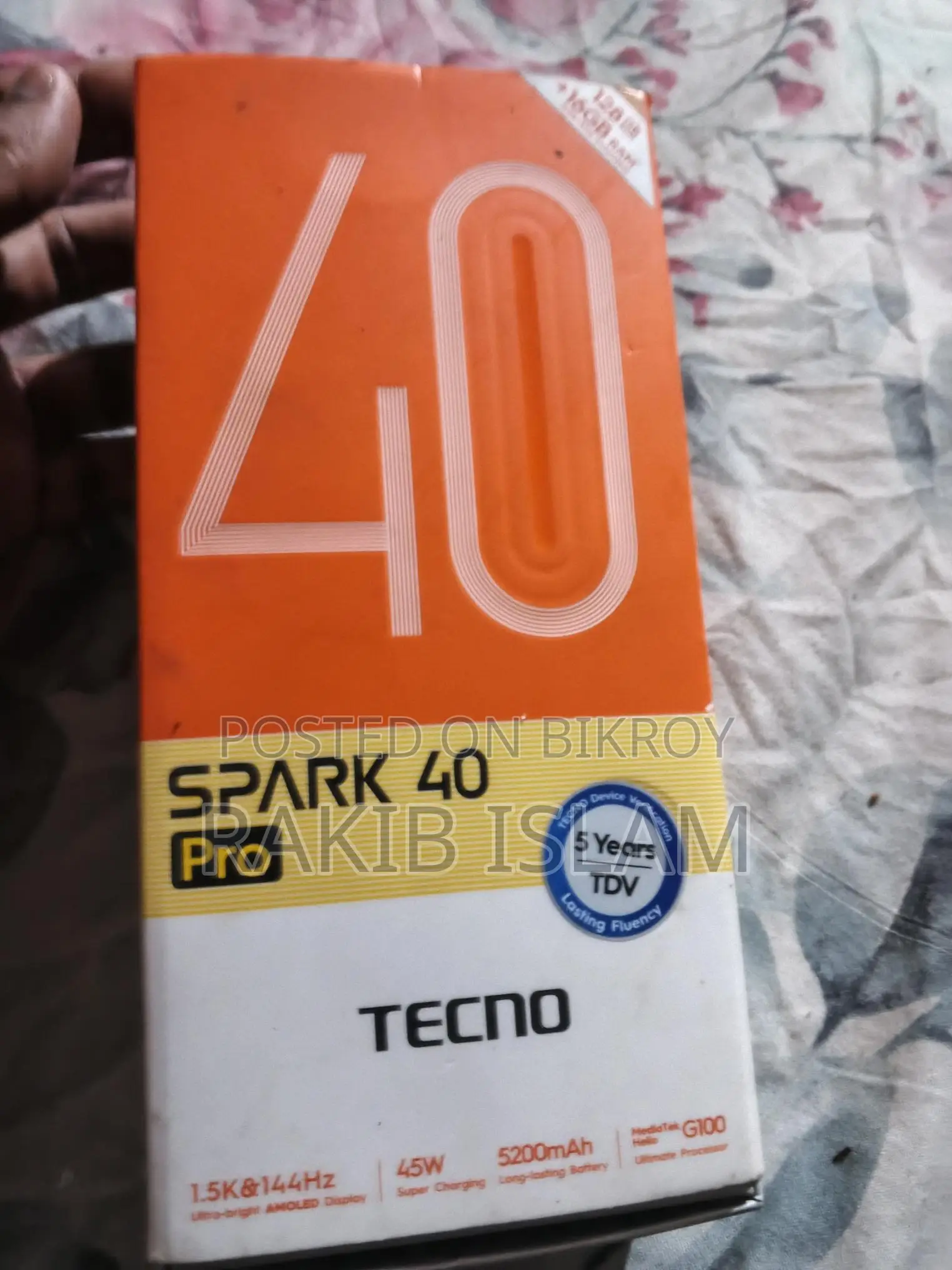 Tecno Spark 40 (Used)