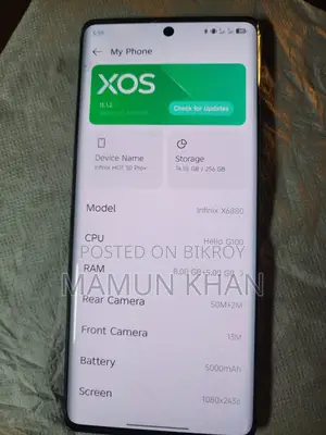 Infinix Hot 50 Pro+ . (Used)