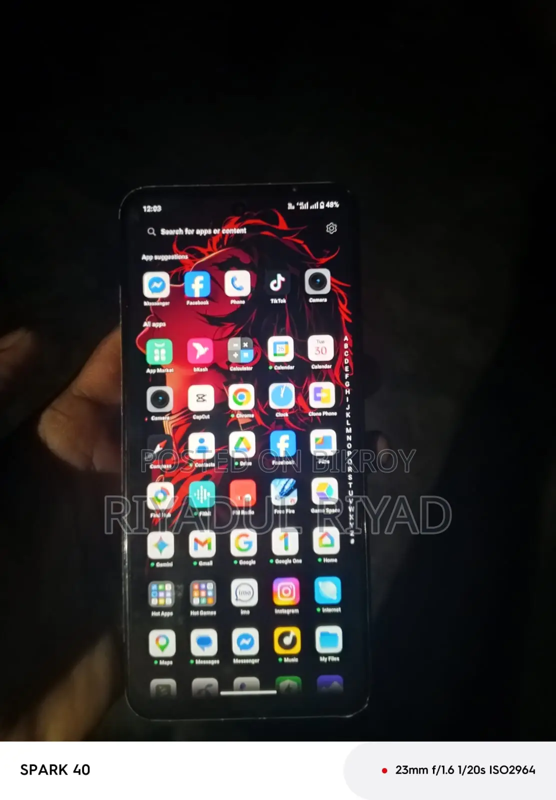 Realme C71 . (Used)