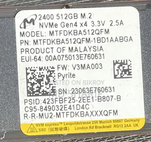 M.2 NVMe 512GB