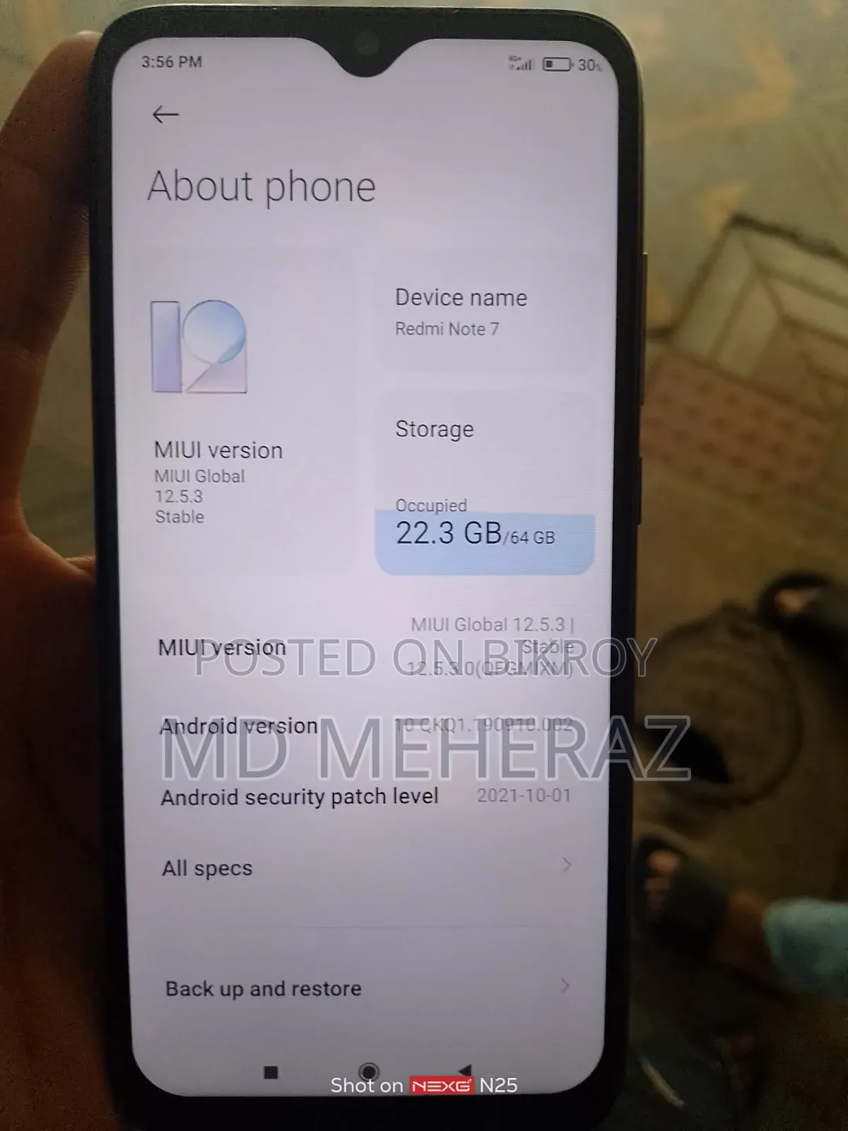 Xiaomi Redmi 7 64 GB Black