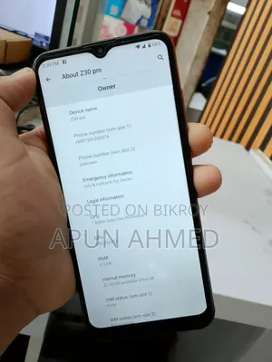 Symphony Z30 Pro 64 GB Black