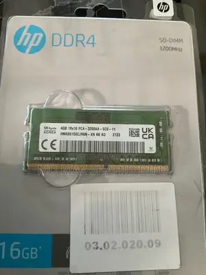 Hynix 4GB DDR4 3200MHz Laptop RAM