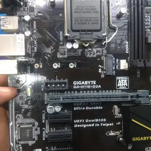 GIGABYTE GA-H110-D3A SATA 6Gb/s ১ বছরের ওয়ারেন্টি এবং m.2 স্লট সহ