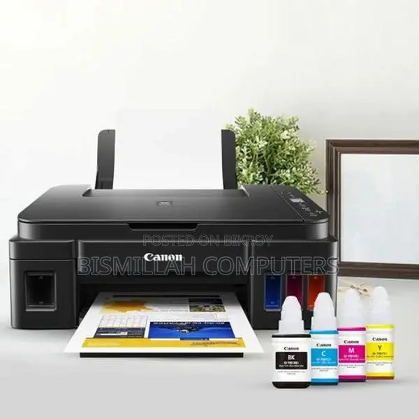 Canon PIXMA G2010 All-in-One Ink Tank Printer (Print, Scan, Copy)