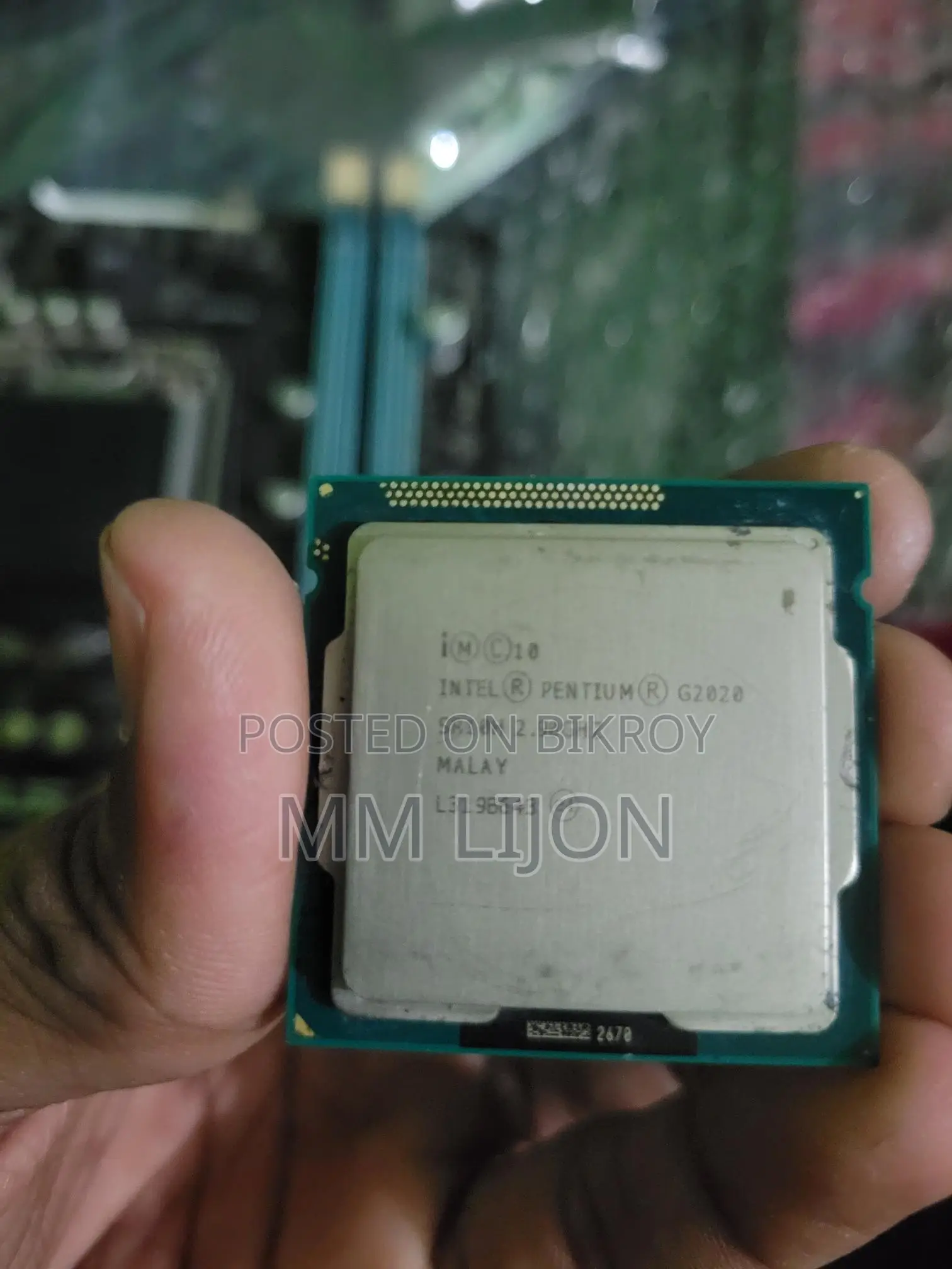 Intel Pentium g2020 Processor
