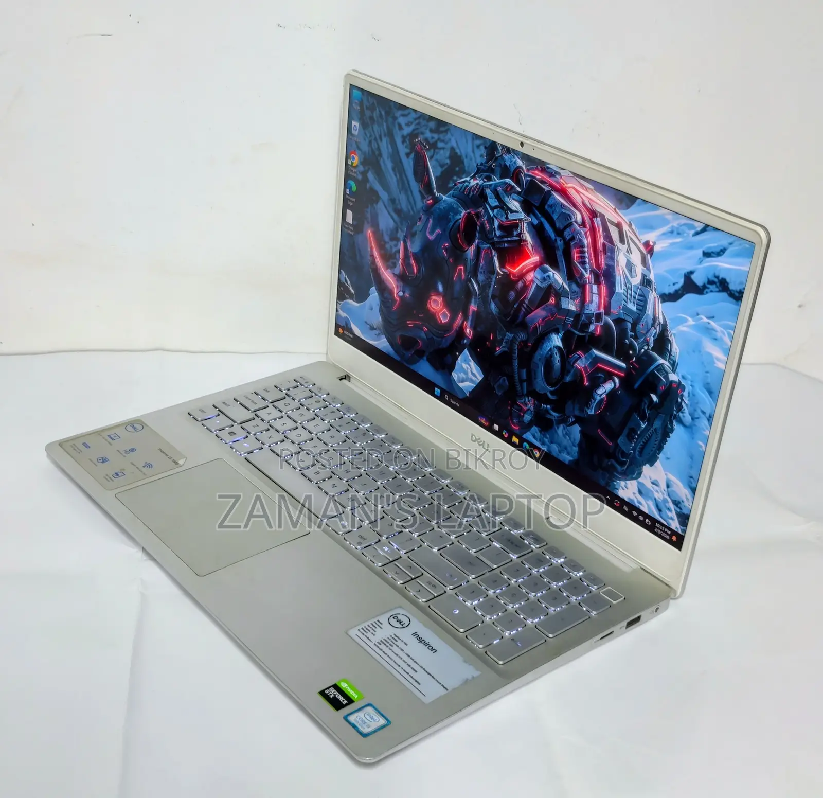DELL Inspiron Gaming GTX1050 Core i5-9th Gen Backlit Slim Laptop