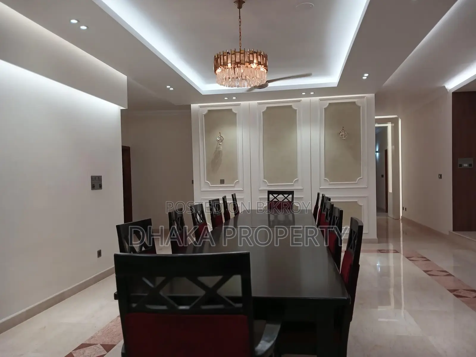 7500 SqFt 5 Bedroom Luxurious Apartment Rent at Baridhara Diplomatic Zone