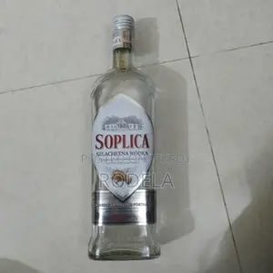 Soplica Empty Vodka Bottle