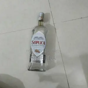 Soplica Empty Vodka Bottle