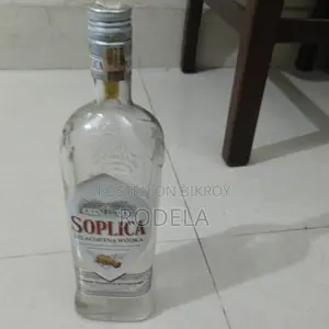 Soplica Empty Vodka Bottle