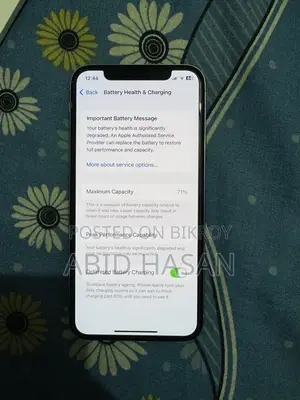 Apple iPhone X 256 GB (Used)