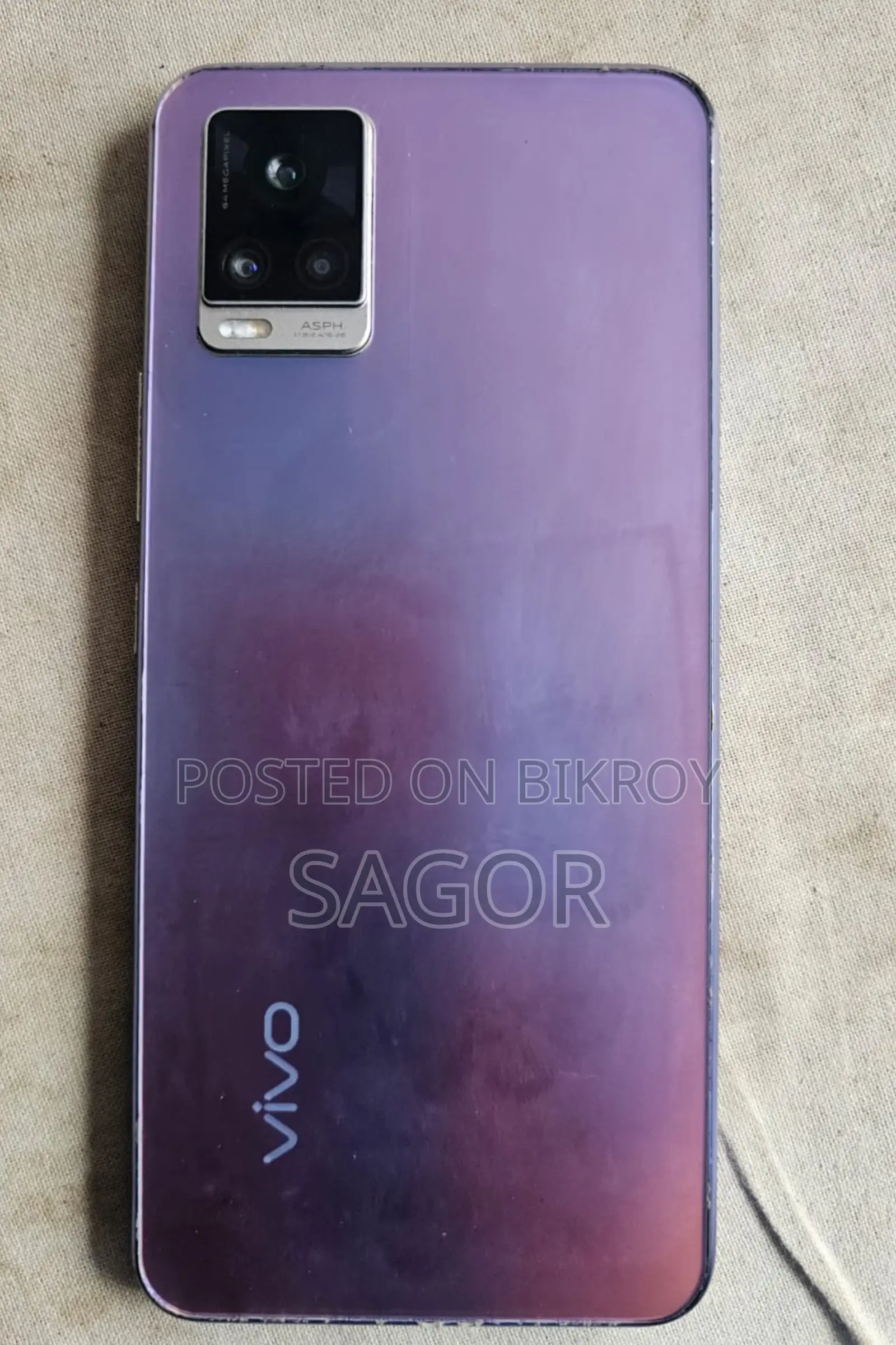 Vivo V20 128 GB Purple