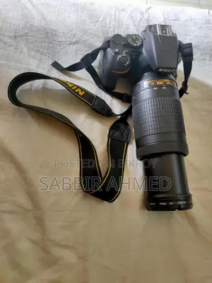 Nikon D3500 Camera body  + 70-300 mm Zoom Lens Combo