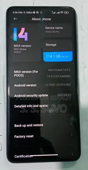 Xiaomi Poco X3 Pro Official (Used)