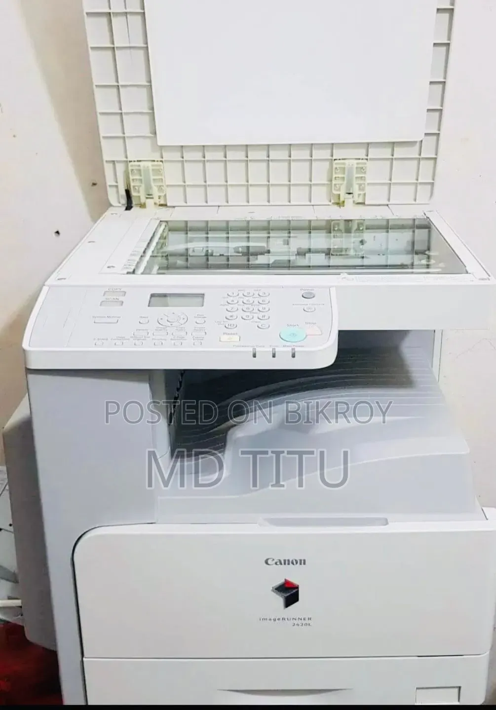 Canon Ir 2420l Digital Photocopy Machine
