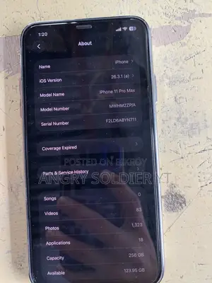 Apple iPhone 11 Pro Max ` (Used)