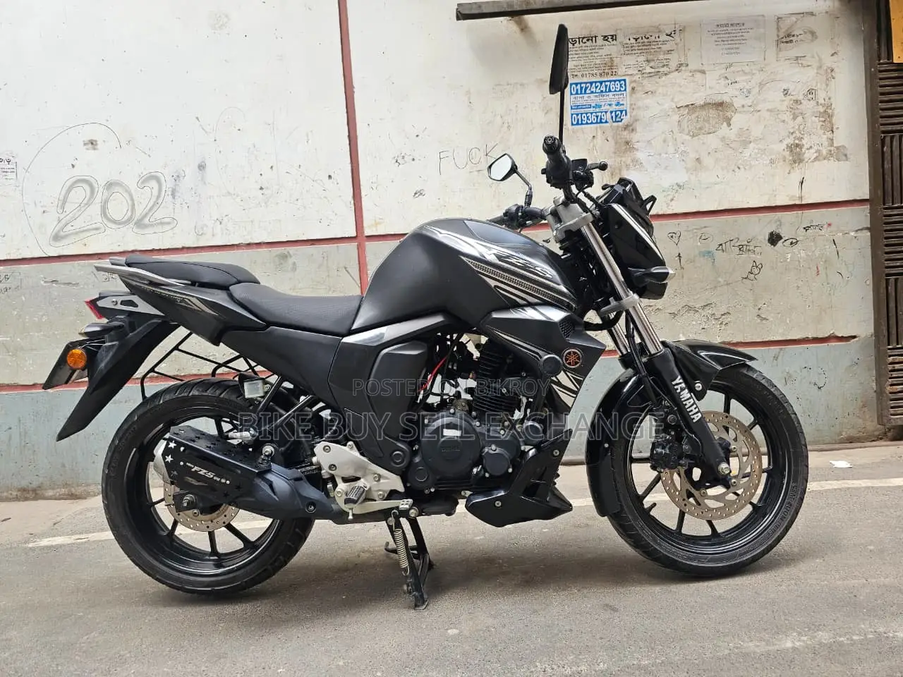Yamaha FZ 2024 ব্ল্যাক
