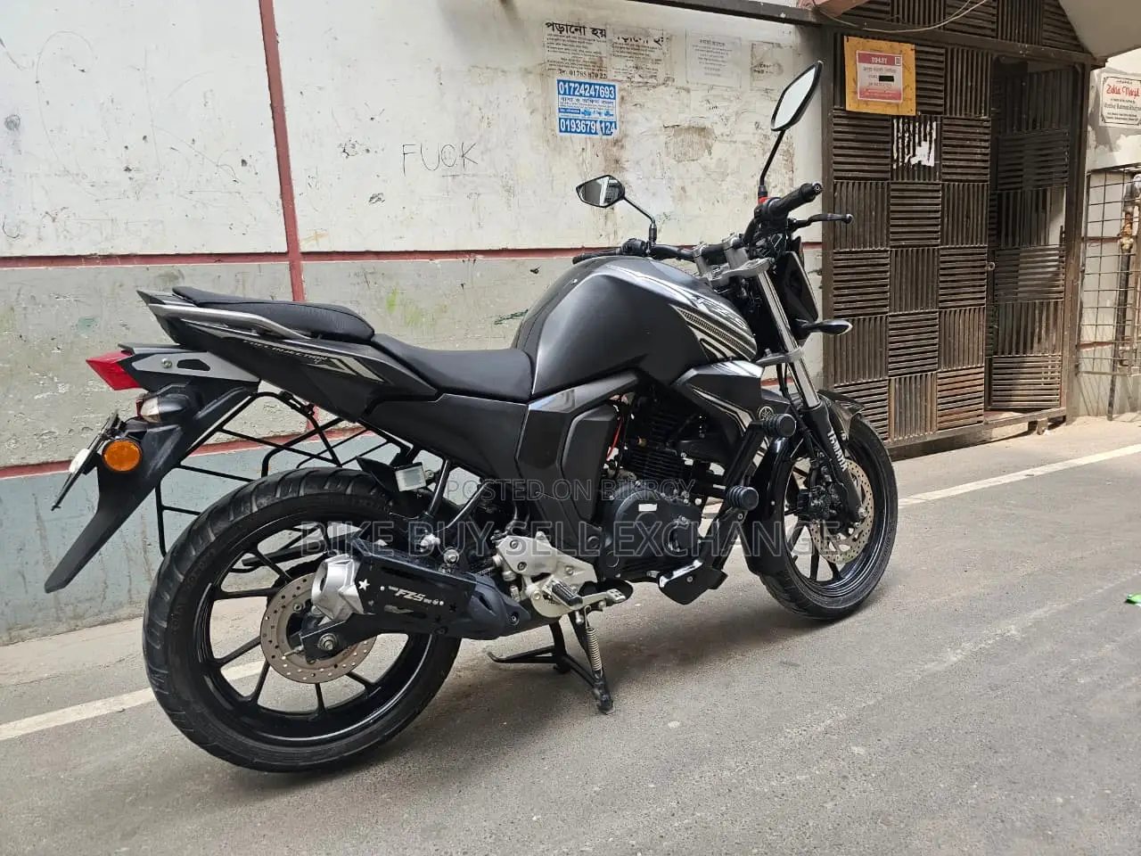 Yamaha FZ 2024 ব্ল্যাক