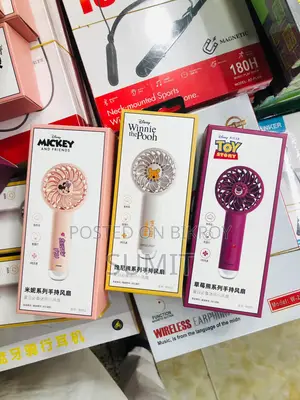 Cute Portable Rechargeable Fan