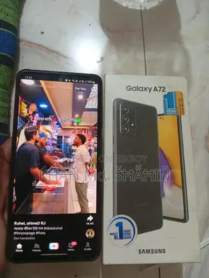 Samsung Galaxy A72 128 GB Black