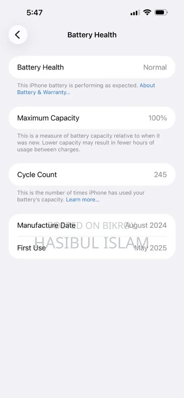 Apple iPhone 16 Plus 128 GB Blue