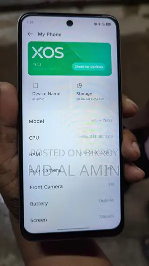Infinix Smart 10 plus . (Used)