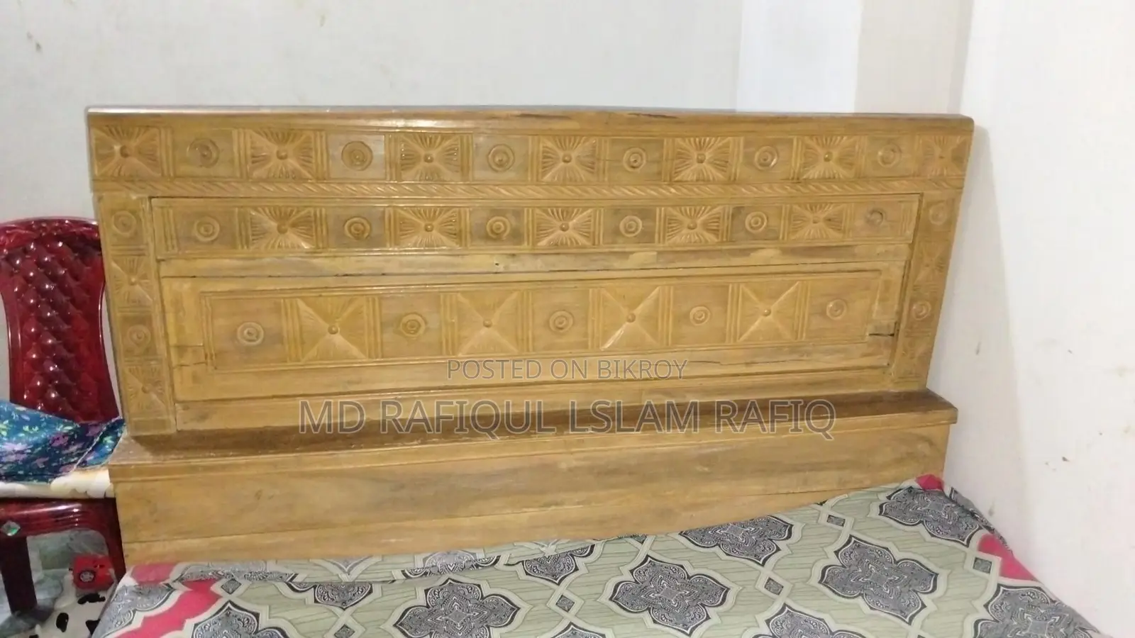 মজমুত খাট বিক্রি করা হবে